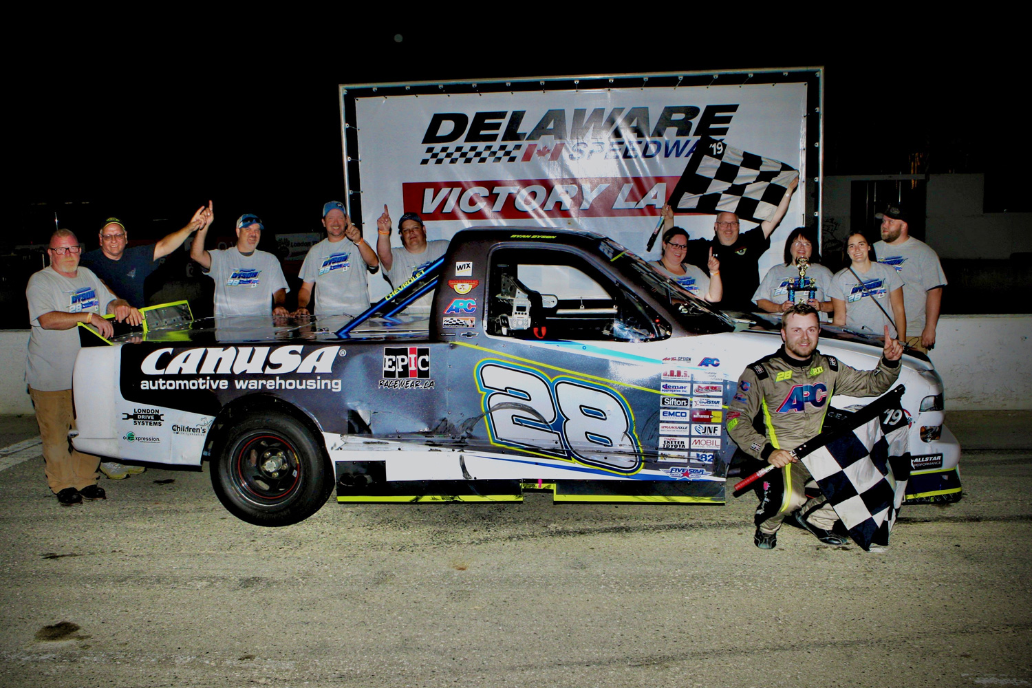 Ryan Dyson Wins at Delaware Speedway